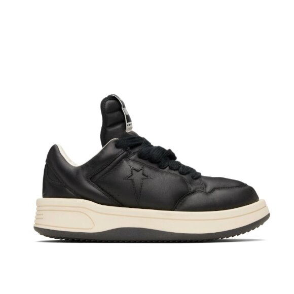 BNWT SS25 RICK OWENS DRKSHDW TURBOWPN OX SNEAKERS BLK 8 & 9 - Picture 1 of 12